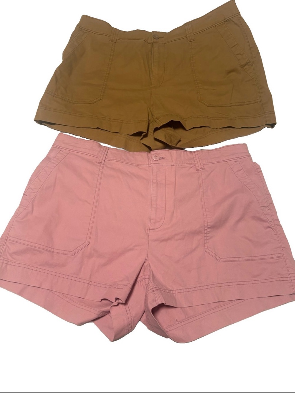 Old Navy Women's Pink and Brown Casual Shorts set